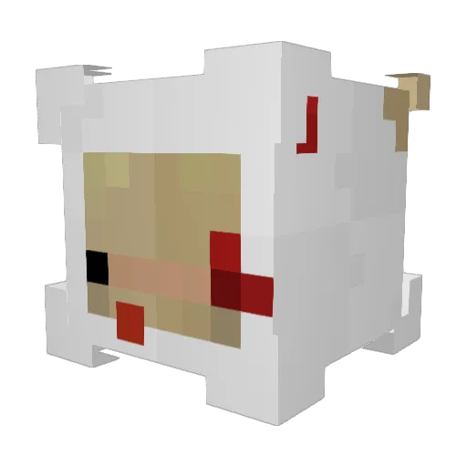 SheepyTim Minecraft avatar head, 3D render
