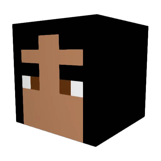 Sheeshaw2 Minecraft avatar head, 3D render