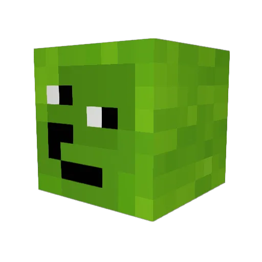 Sheeton Minecraft avatar head, 3D render
