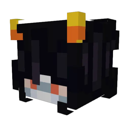 SheetsREAL Minecraft avatar head, 3D render