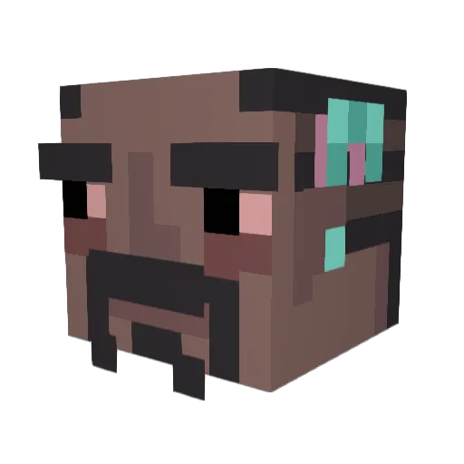 SheezaFreak89 Minecraft avatar head, 3D render