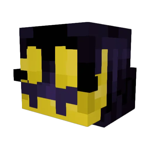 ShefCrax Minecraft avatar head, 3D render