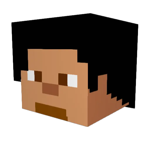 Shehan2002 Minecraft avatar head, 3D render
