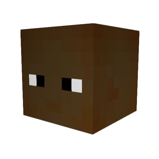 Sheikyyy Minecraft avatar head, 3D render