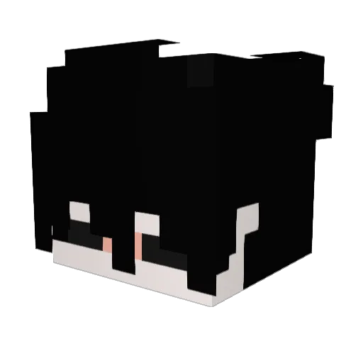Sheissolovely Minecraft avatar head, 3D render