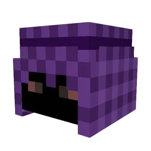 SheitanZephyr Minecraft avatar head, 3D render