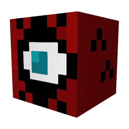 Shelagal Minecraft avatar head, 3D render