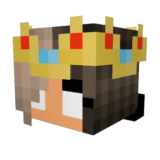 ShelbyKobra Minecraft avatar head, 3D render