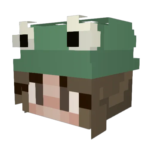 ShelbyRenee__ Minecraft avatar head, 3D render