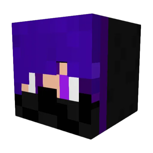 Shelby_monte Minecraft avatar head, 3D render