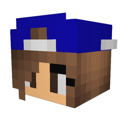 Sheldor_FTW Minecraft avatar head, 3D render