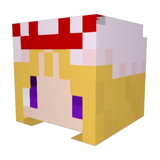 Shelke0905 Minecraft avatar head, 3D render