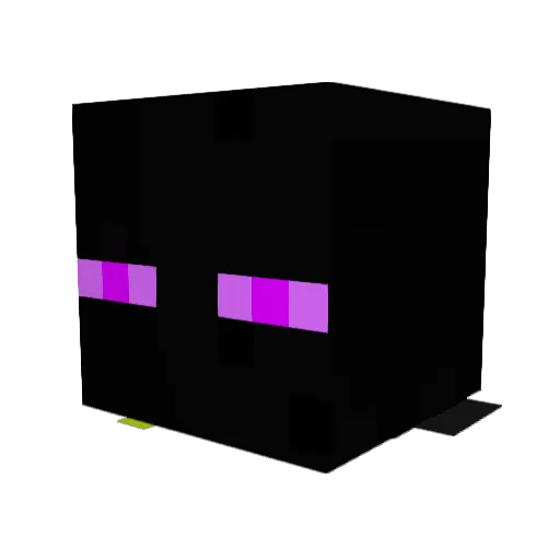 Shelkor4 Minecraft avatar head, 3D render