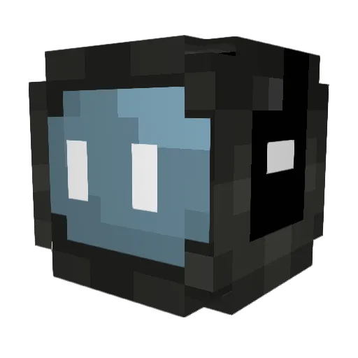 Shellrone Minecraft avatar head, 3D render