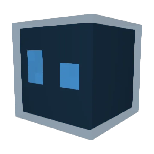 Shelltoner Minecraft avatar head, 3D render