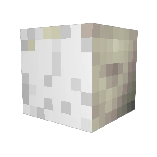 Shelly0707 Minecraft avatar head, 3D render
