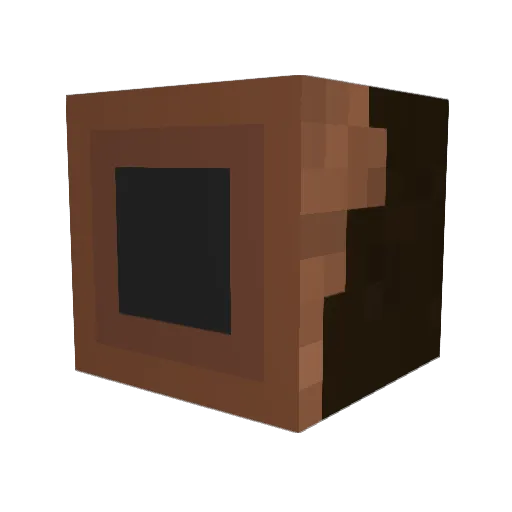 Shemilkos Minecraft avatar head, 3D render