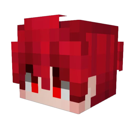 ShenManYi Minecraft avatar head, 3D render