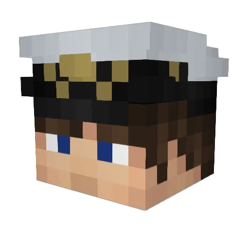 ShenYu_3010 Minecraft avatar head, 3D render