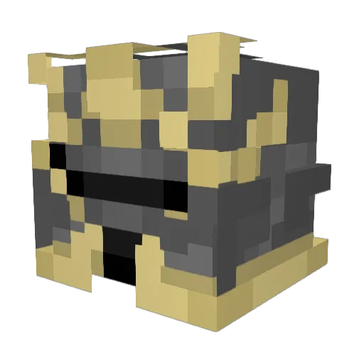Shen_Gaoren Minecraft avatar head, 3D render