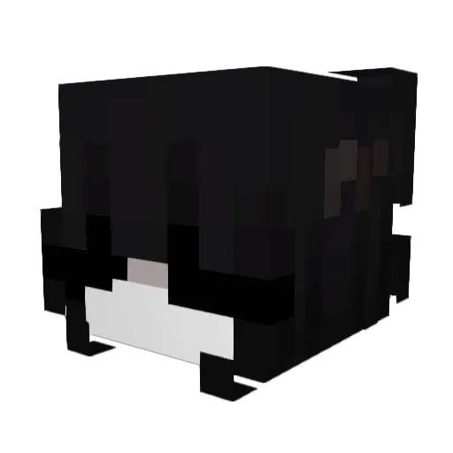 Shenrys Minecraft avatar head, 3D render
