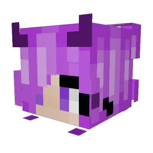 SheoAshwood Minecraft avatar head, 3D render