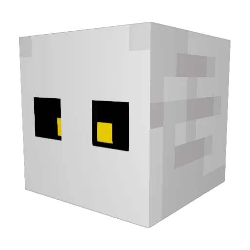 Sheo__ Minecraft avatar head, 3D render