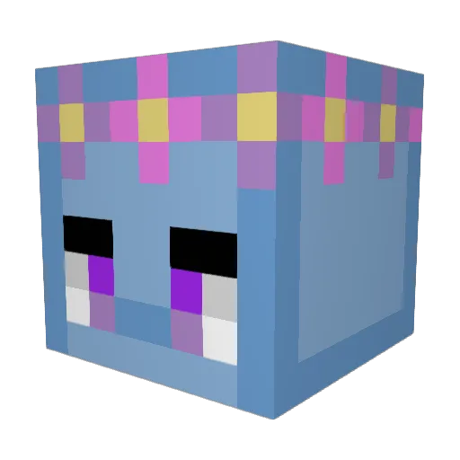 ShepJava0904 Minecraft avatar head, 3D render