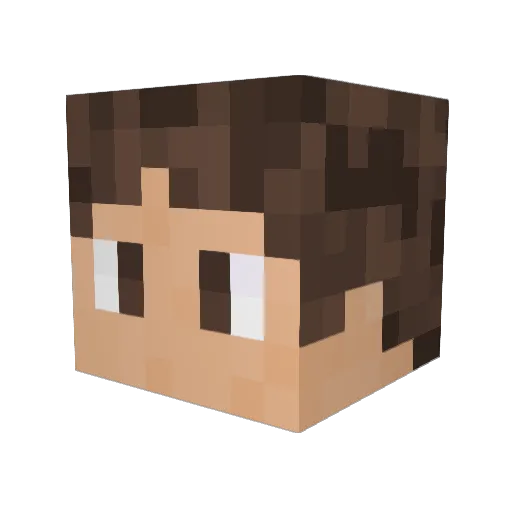 Shepherrd Minecraft avatar head, 3D render