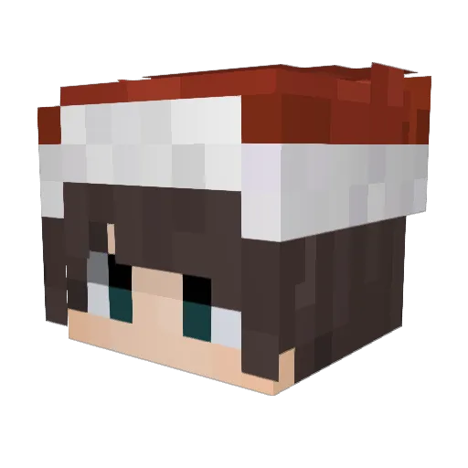 ShepsY_ Minecraft avatar head, 3D render