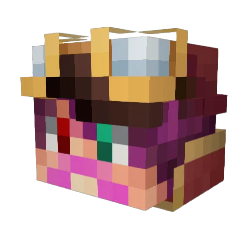 SherBo__87 Minecraft avatar head, 3D render