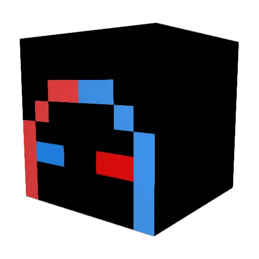 SherifMD Minecraft avatar head, 3D render