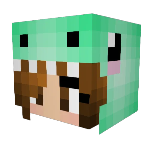 Sheriff2003 Minecraft avatar head, 3D render
