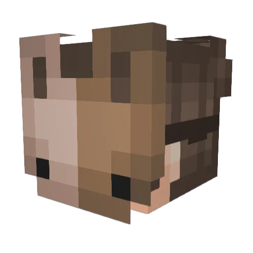SheriffMattew Minecraft avatar head, 3D render