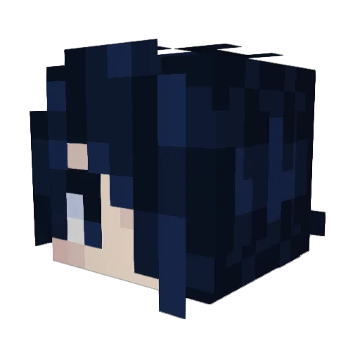 SheriffPixel Minecraft avatar head, 3D render