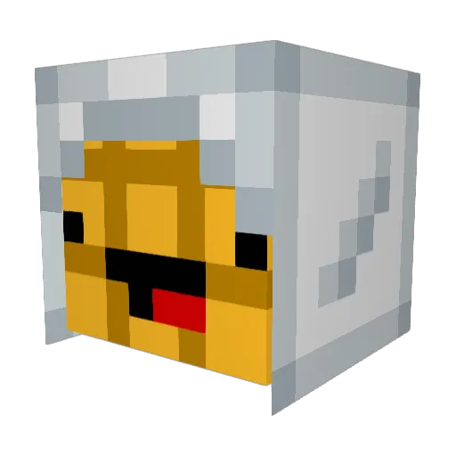 Sheriff_Cheeks Minecraft avatar head, 3D render