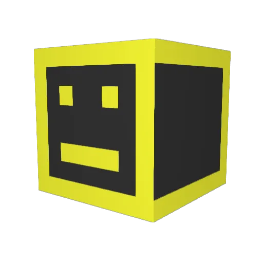 Sherkann Minecraft avatar head, 3D render