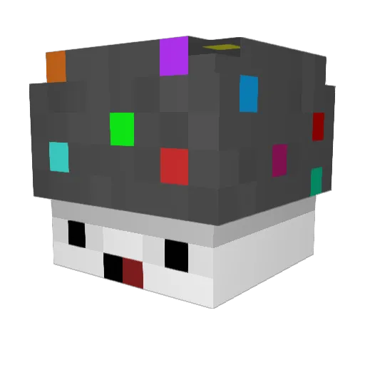 SherlockHolmes34 Minecraft avatar head, 3D render