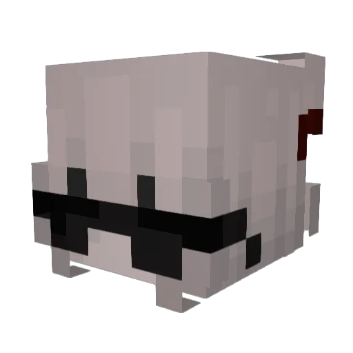 SherlockSparklez Minecraft avatar head, 3D render