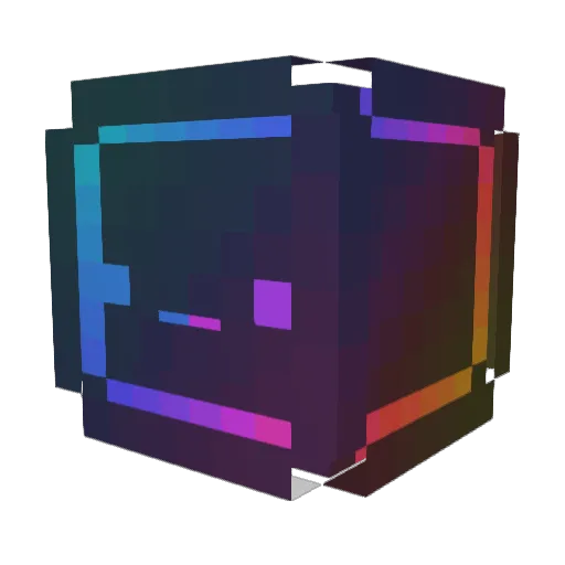 Sheyrone Minecraft avatar head, 3D render