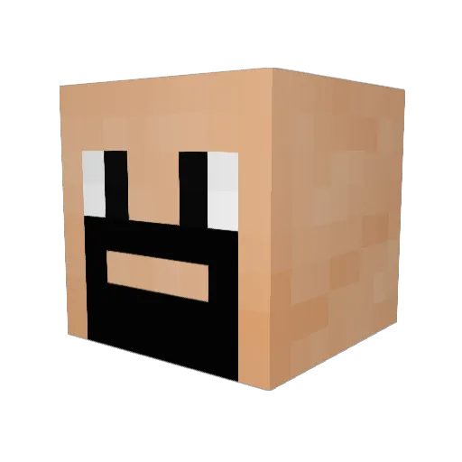 Sheytan777 Minecraft avatar head, 3D render