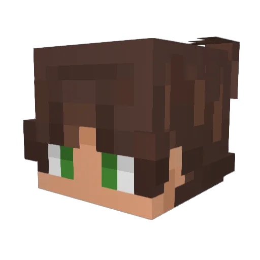Shezz_y Minecraft avatar head, 3D render