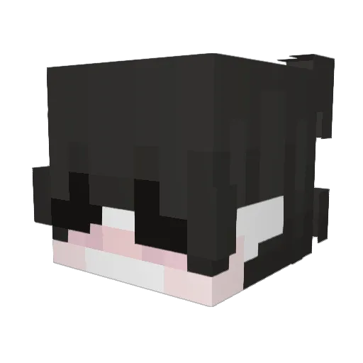ShiBuYa_Z Minecraft avatar head, 3D render