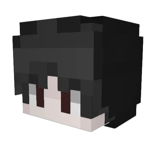 Shi_Qi__BH Minecraft avatar head, 3D render