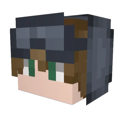 ShiaLaBeouf Minecraft avatar head, 3D render