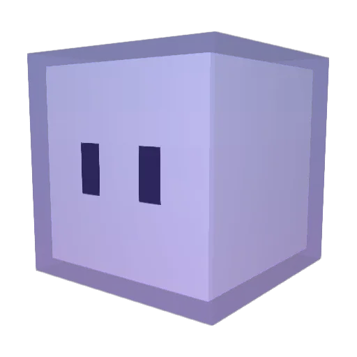 Shiaken Minecraft avatar head, 3D render