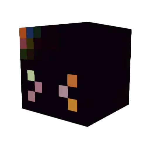 ShibaShibaInuInu Minecraft avatar head, 3D render
