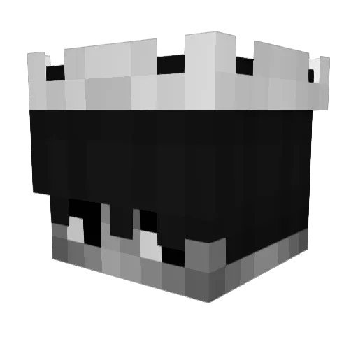 ShibaToMoon Minecraft avatar head, 3D render