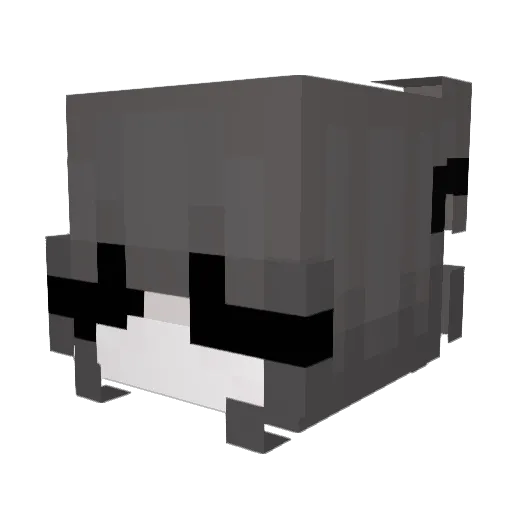 ShiftJump_ Minecraft avatar head, 3D render