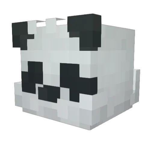 Shiftless4 Minecraft avatar head, 3D render